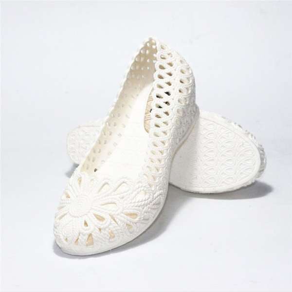 Giày Sandal Nhựa Đế Xuồng Chống Trượt Thời Trang Mùa Hè Cho Phụ Nữ Mang Thai