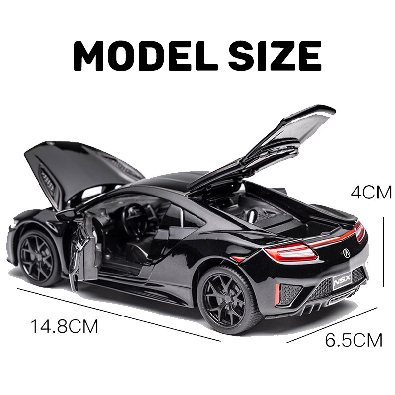 Mô Hình Xe Ô Tô Acura NSX Tỉ Lệ 1: 32 Cao Cấp