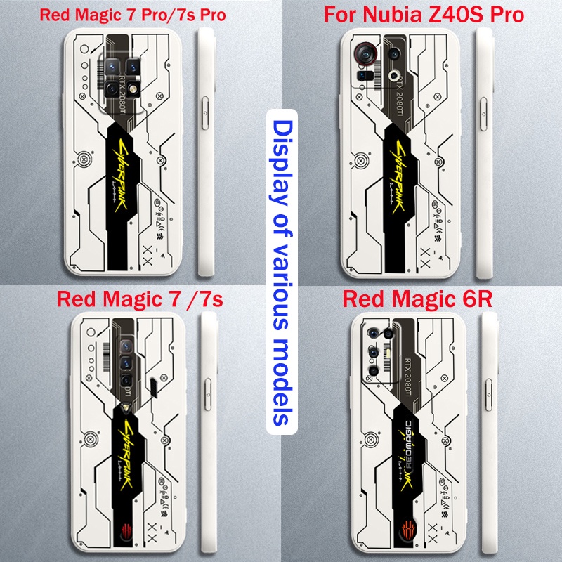 Ốp Điện Thoại Silicon TPU Cho Red Magic 6 Pro Red Magic 6s Pro 6R Red Magic 7 7s Pro Coque Nubia Z40S Pro