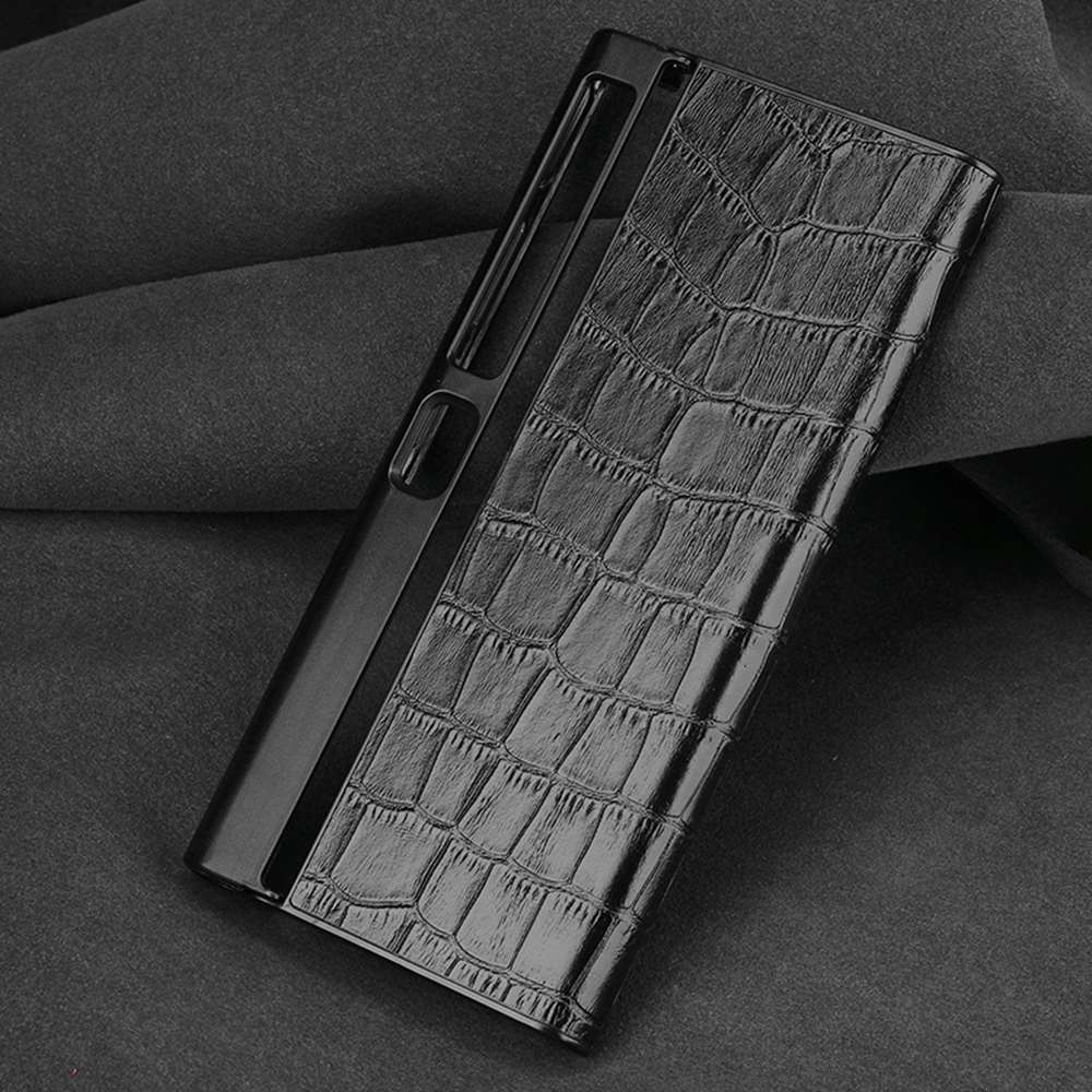 Bao Da Thật Nắp Gập Chống Rơi Sang Trọng Cho Huawei Mate XS 2