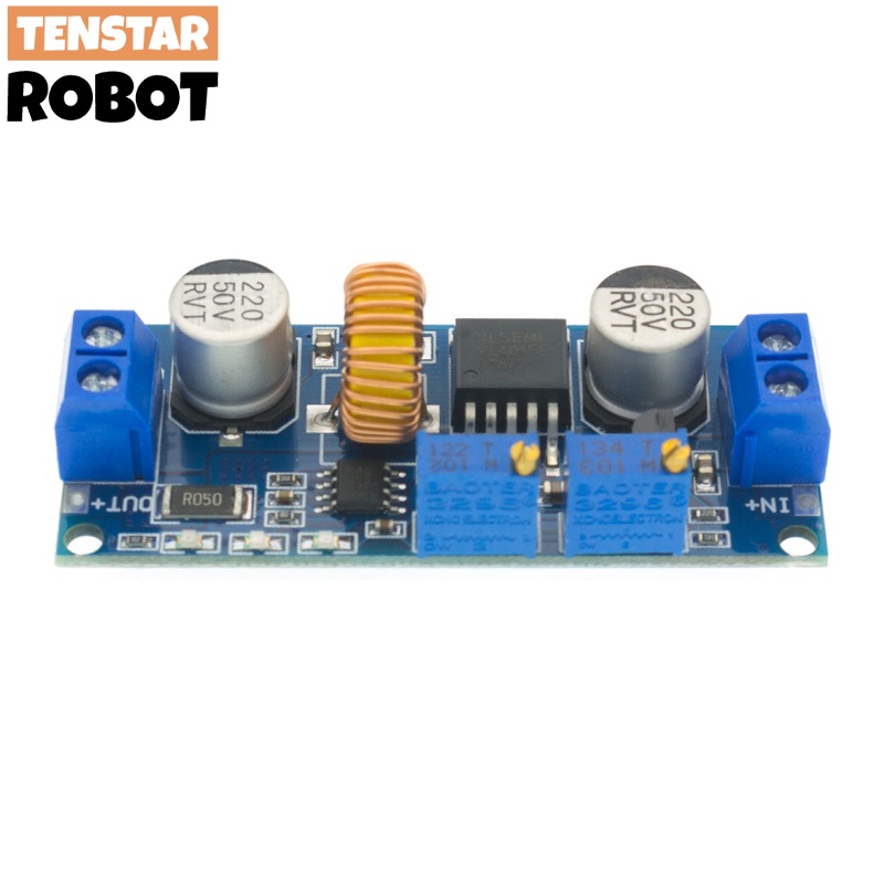 Bảng Mạch Hạ Áp CC CV 5A XL4015 Từ 6-38V Xuống 1.25-36V DC