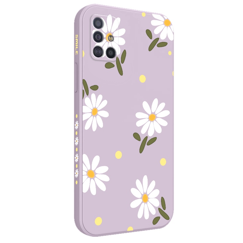 Ốp Lưng Silicone DẻO HìNh Hoa CúC Cho Samsung Galaxy A54 A34 A24 A14 A04 A04S A04E 4G 5G
