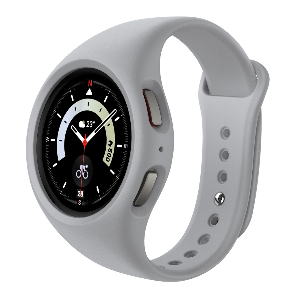 Ốp Silicone Mềm Bảo Vệ Đồng Hồ Samsung Galaxy Watch 5 Pro 45mm
