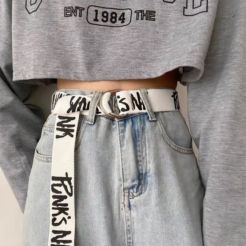 dây thắt lưng nữ vải canvas dây lưng nam unisex Thắt Lưng Vải Canvas Thời Trang Cho Nam Nữ#Thắt Lưng Dây Đôi Dài 39; s Thời Trang Dành Cho Học Sinh Tuổi Teen#Thắt Lưng Quần Jean Ngoài Trời 39; s 39; s