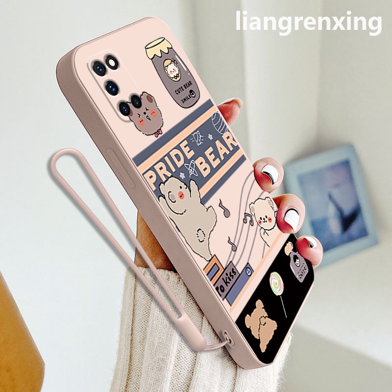 Ốp lưng realme 7 pro realme 7i realme c17 Ốp Điện Thoại Silicon Mềm Chống Sốc Cho realme 7 pro realme 7i realme c17 YTXT01 viền vuông cute