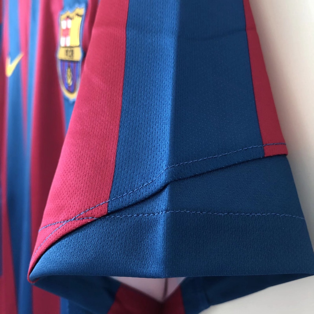 Retro jersey 05-06 barcelona home league edition đồng phục bóng đá thể thao