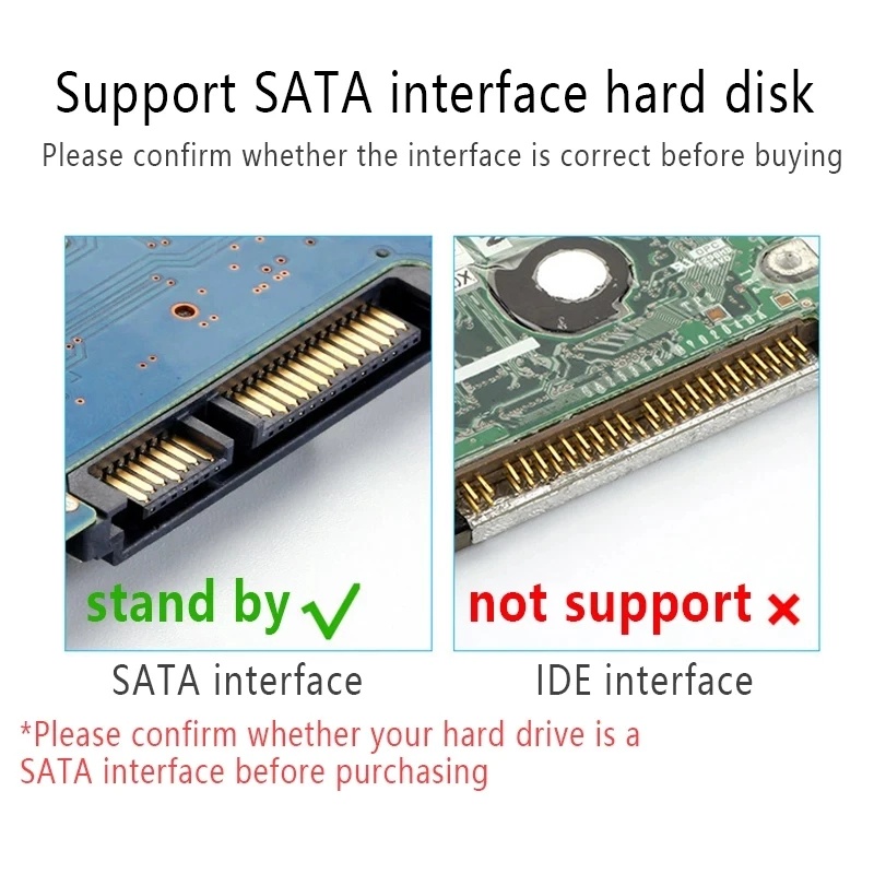 Hộp Ổ CứNg USB3.1 / USB3.0 7mm 5mm SATA 2.5 Inch BằNg HợP Kim Nhôm