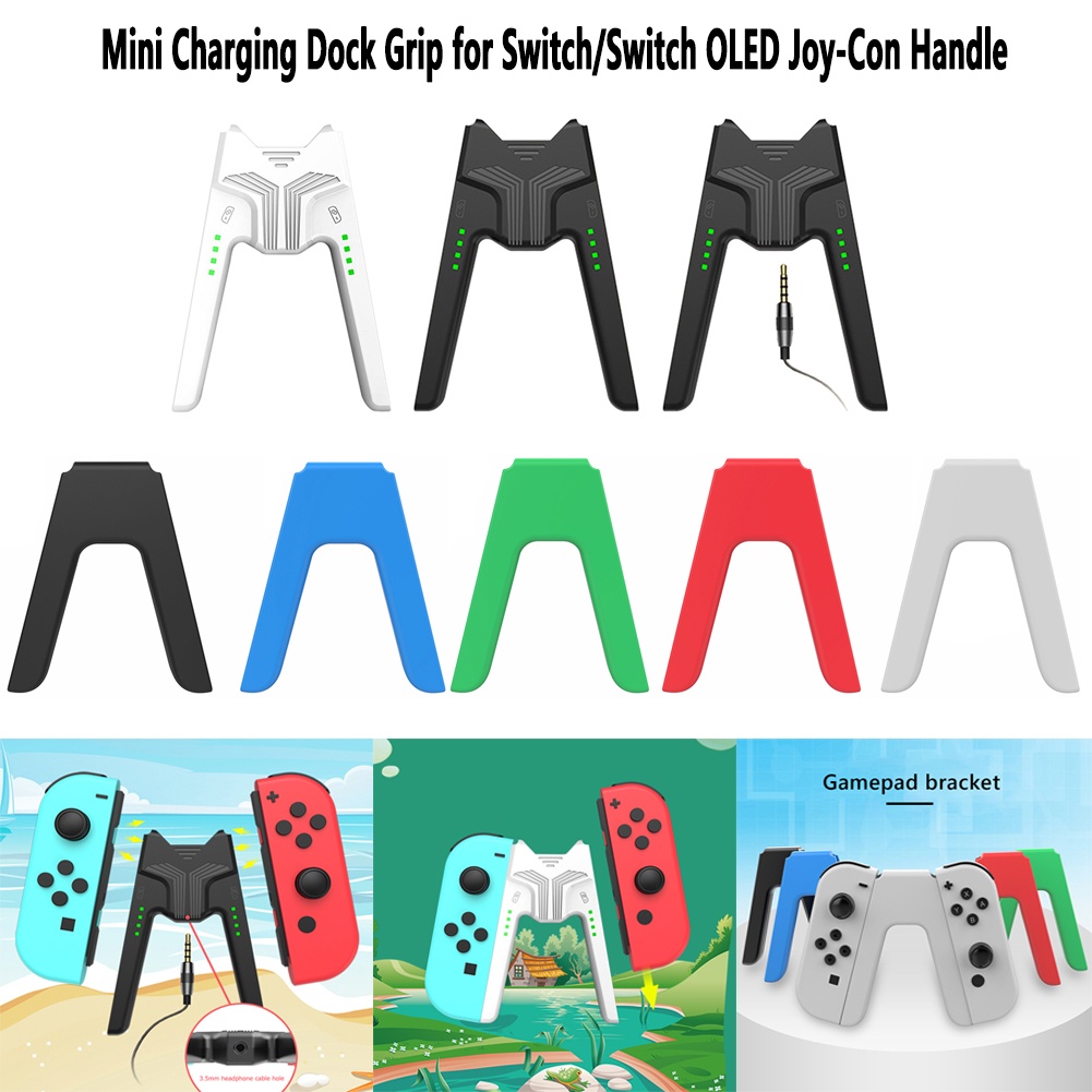 Đế Sạc Tay Cầm Chơi Game Trái Phải Cho Nintendo Switch / Switch OLED Joy-con Đứng