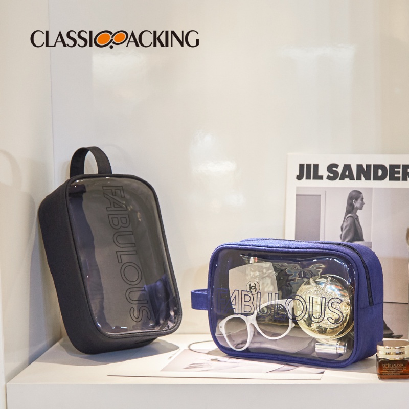 Túi Đựng Mỹ Phẩm Du Lịch Bằng Chất Liệu pvc Chống Thấm Nước Kích Cỡ Lớn