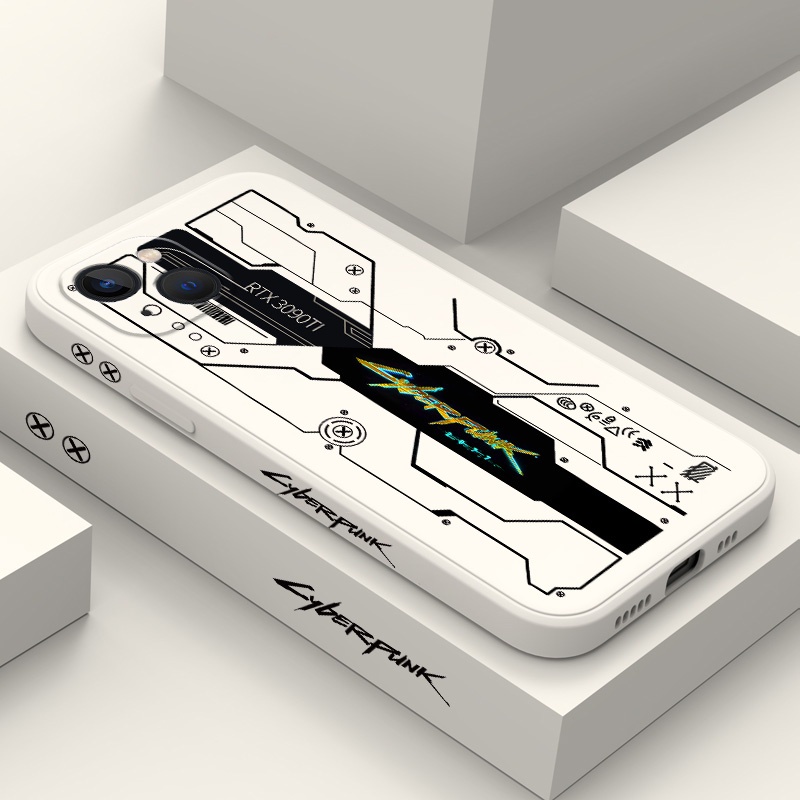 Ốp Điện Thoại Silicone Dẻo In Họa Tiết Gió Thép Cho IPhone 13Pro 13 12 Mini Pro 5G Max