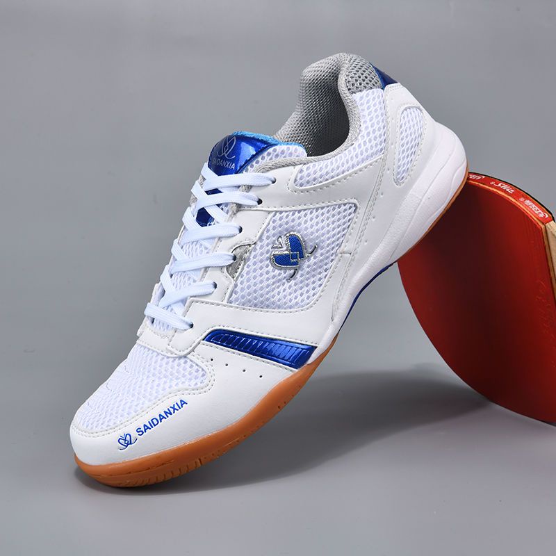 Giày Thể Thao Chơi Bóng Bàn Chống Trượt Thiết Kế Lưới Thoáng Khí Thời Trang Mới 2023
