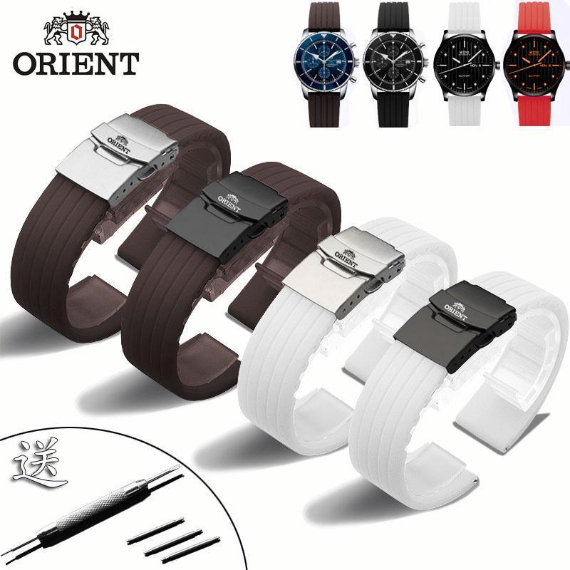 3/14✈Phù Hợp Dây Đeo Cao Su silicone Chống Nước Cho Đồng Hồ Thông Minh Orient / Oriental 20 2