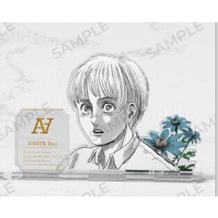 Mô Hình Nhân Vật Armin Levi Erwin Eren Trong Attack on Titan Bằng Acrylic Trang Trí Bàn Làm Việc