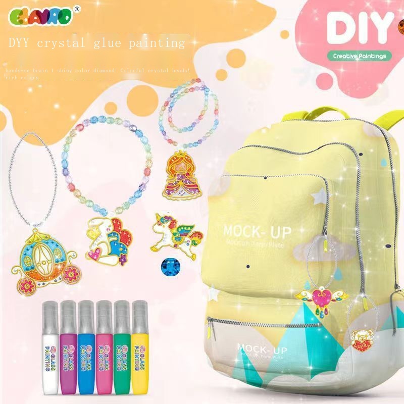 Bộ Màu Vẽ Tranh Sơn Dầu Thủ Công diy Cho Bé Gái Màu Sắc