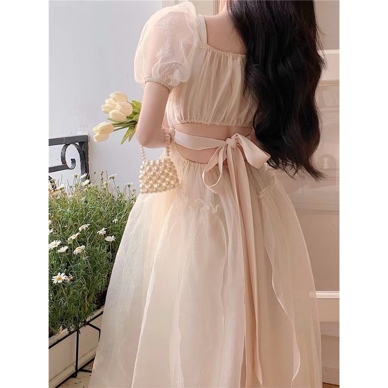 Phụ Kiện Trang Trí Xe Hơi Xinh Xắn Chất Lượng | Đầm Công Chúa Dáng Dài Tay Phồng Thời Trang Cho Nữ