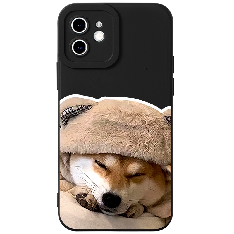 Ốp điện thoại JURSUE cặp đôi dễ thương đẹp mèo chó Cho iPhone 14 13 12 11 Pro Max SE 2020 X XR XS 8 7 ip 6S 6 Plus kute XYH1402