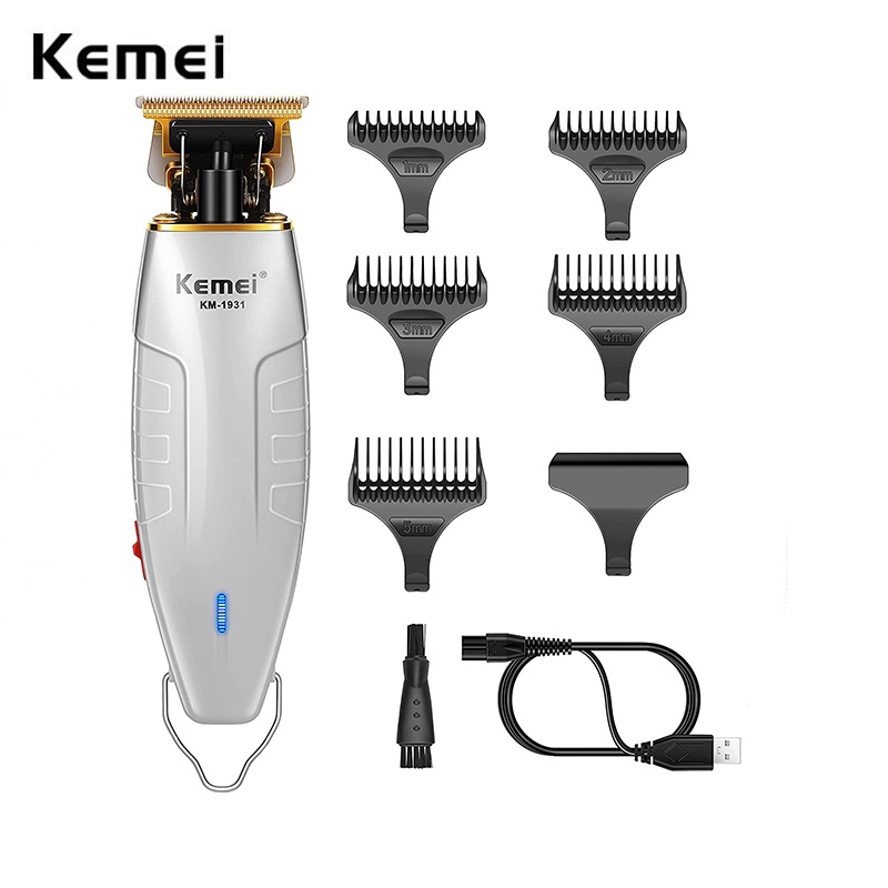 Tông Đơ Cắt Tóc Chuyên Nghiệp Kemei 1931 Cho Mọi Loại Da