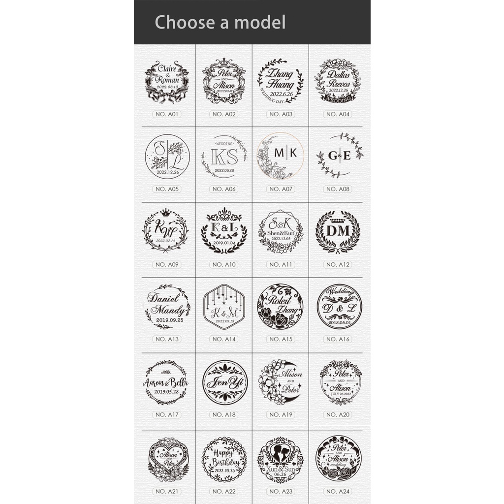 Con Dấu Sáp Cá Nhân 3.0cm