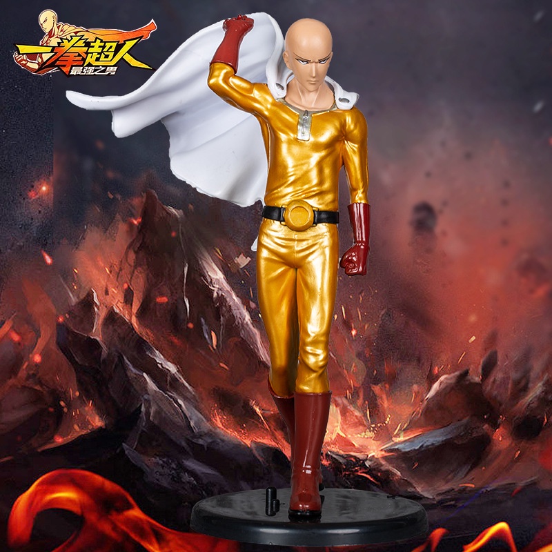 Mô Hình Nhân Vật Saitama Trong ONE PUNCH-MAN 21CM Chân Thật