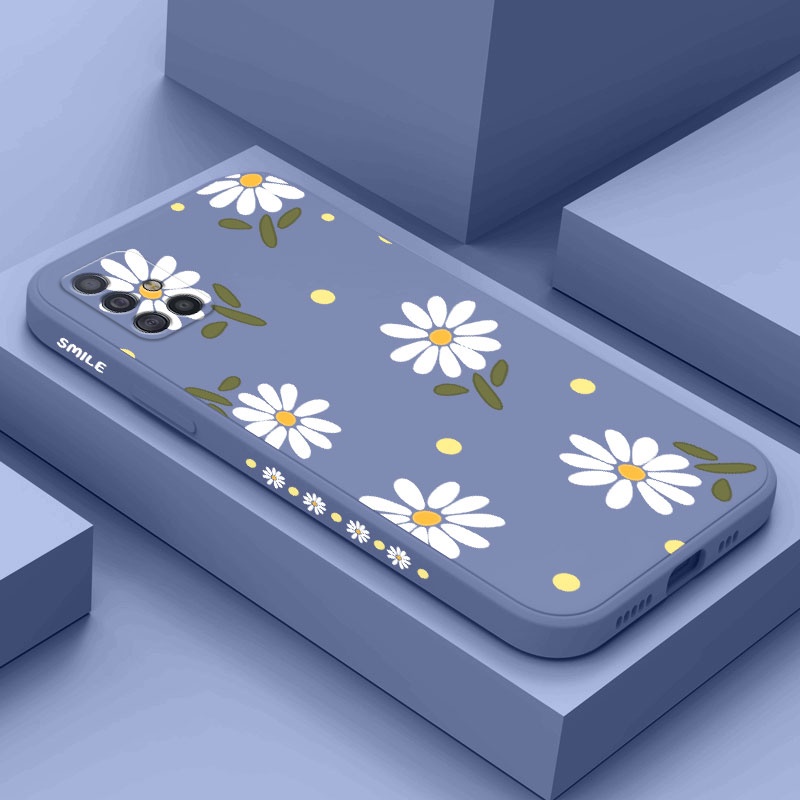 Ốp Lưng Silicone DẻO HìNh Hoa CúC Cho Samsung Galaxy A54 A34 A24 A14 A04 A04S A04E 4G 5G