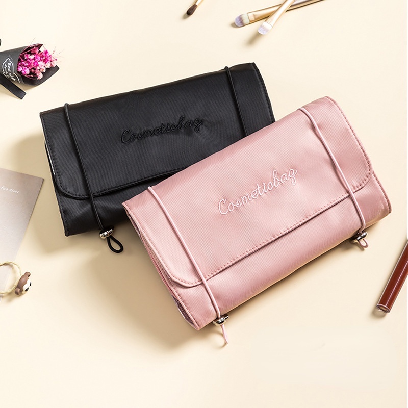 Túi Đựng Cọ Trang Điểm Hai Trong Một Gấp Gọn Chống Thấm Nước