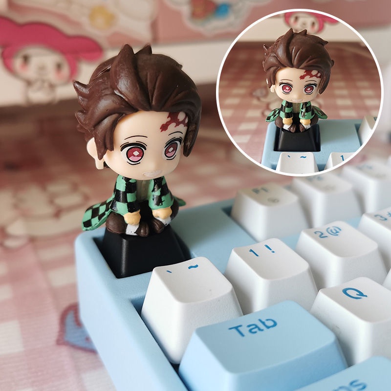Nút Bàn Phím Cơ Kamado Tanjirou Nezuko Inosuke Zenitsu Kanao ESC OEMR4