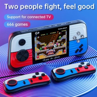 Máy chơi game cầm tay g9 màn hình 3.0-inch 2 người chơi psp 666 trò