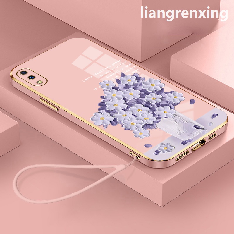 ốp  iphone x s xr xs max lưng Ốp Điện Thoại Silicon Mềm Chống Sốc Mạ Điện DDYHH01 Cho iphone x s xr xs max viền vuông cute