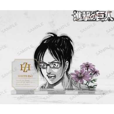 Mô Hình Nhân Vật Armin Levi Erwin Eren Trong Attack on Titan Bằng Acrylic Trang Trí Bàn Làm Việc