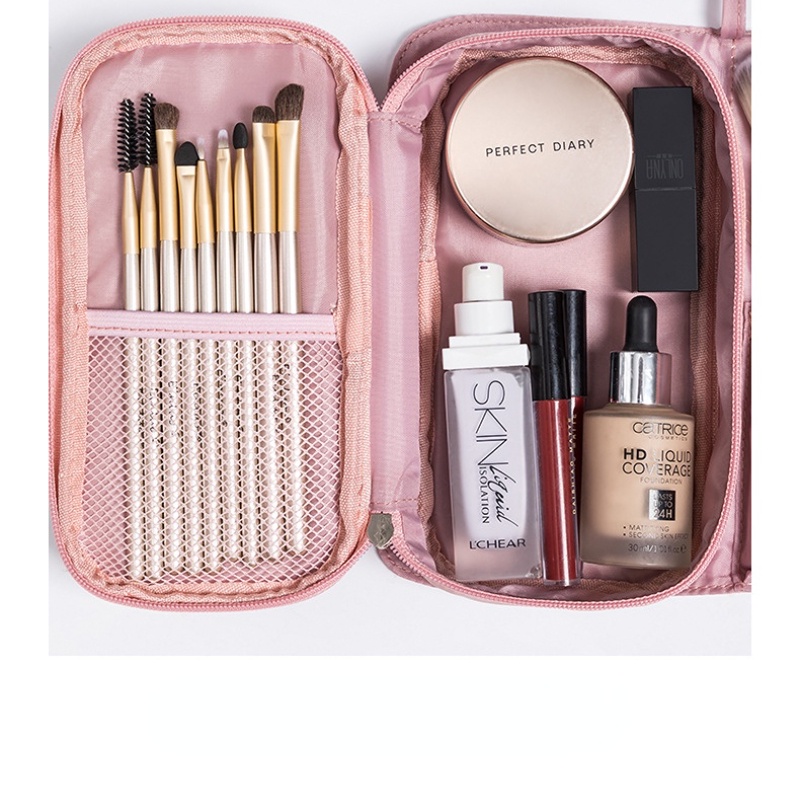 Túi Đựng Cọ Trang Điểm Hai Trong Một Gấp Gọn Chống Thấm Nước