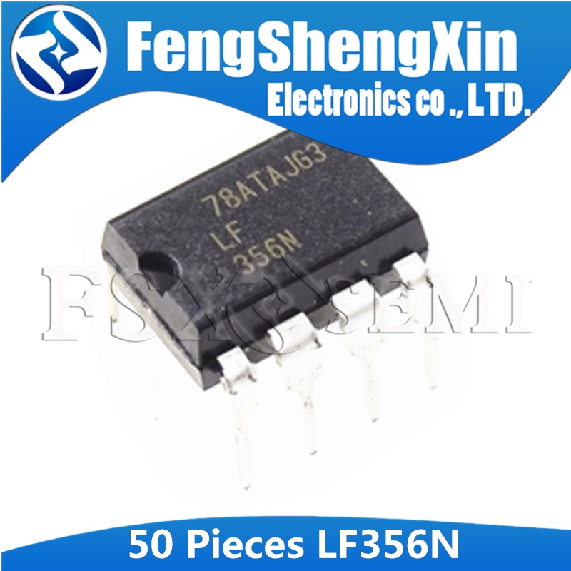 10 Chiếc LF356N DIP8 LF356 DIP 356N DIP-8 LF356P Băng Thông Rộng Đơn J-FET Hoạt Động Khuếch Đại IC