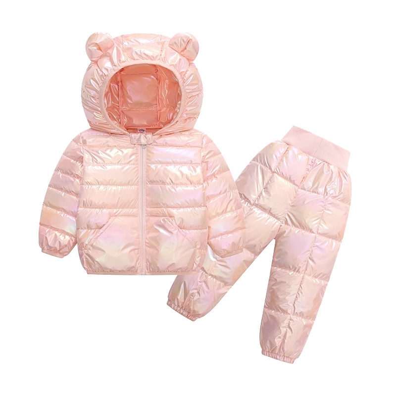 Bộ Quần Áo Phao Cotton Thời Trang Mùa Đông Mới Cho Bé