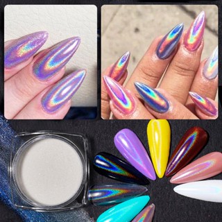 Bột Tráng Gương Màu Holographic Dùng Trang Trí Móng Tay Thương Hiệu BORN PRETTY