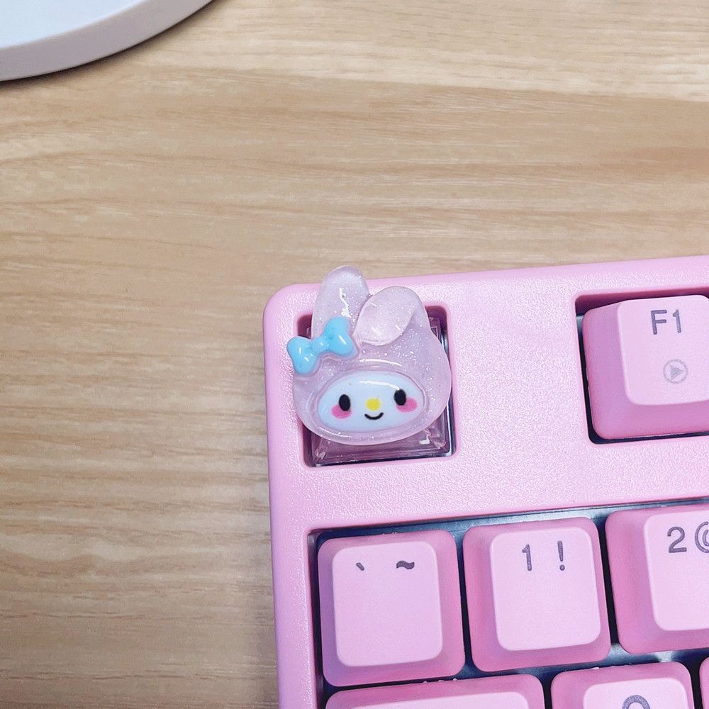 Nút Bàn Phím Cơ ESC Trong Mờ Họa Tiết Melody Osmanthus Dễ Thương