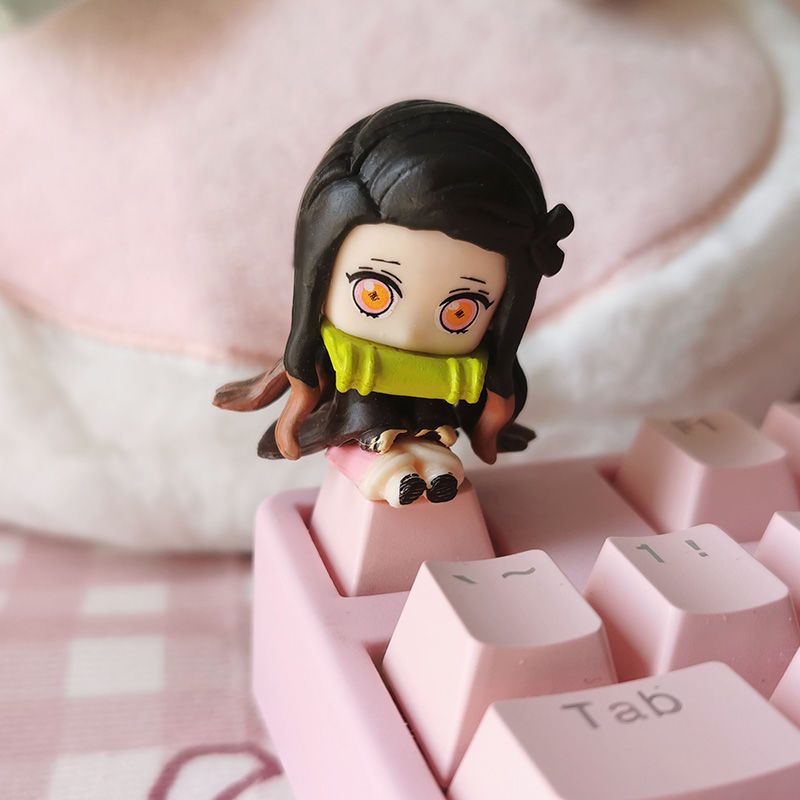 Nút Bàn Phím Cơ Kamado Tanjirou Nezuko Inosuke Zenitsu Kanao ESC OEMR4