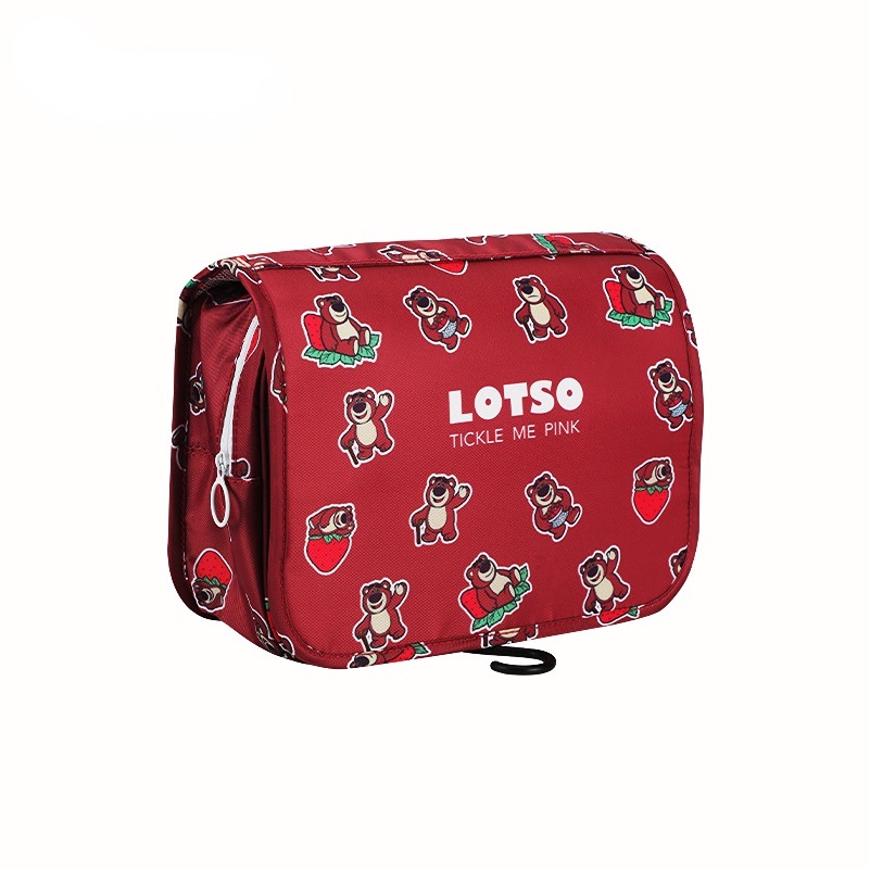 Túi Đựng Đồ Trang Điểm Cỡ Lớn Đa Năng Họa Tiết Chuột Mickey Disney