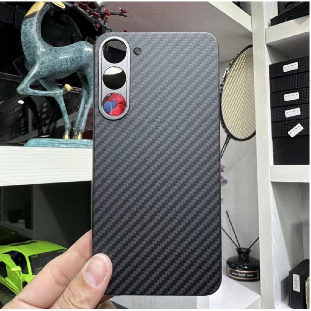 Ốp Điện Thoại Sợi carbon Siêu Mỏng Từ Tính Cho Samsung Galaxy S23 ultra S23 + plus
