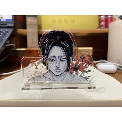Mô Hình Nhân Vật Armin Levi Erwin Eren Trong Attack on Titan Bằng Acrylic Trang Trí Bàn Làm Việc