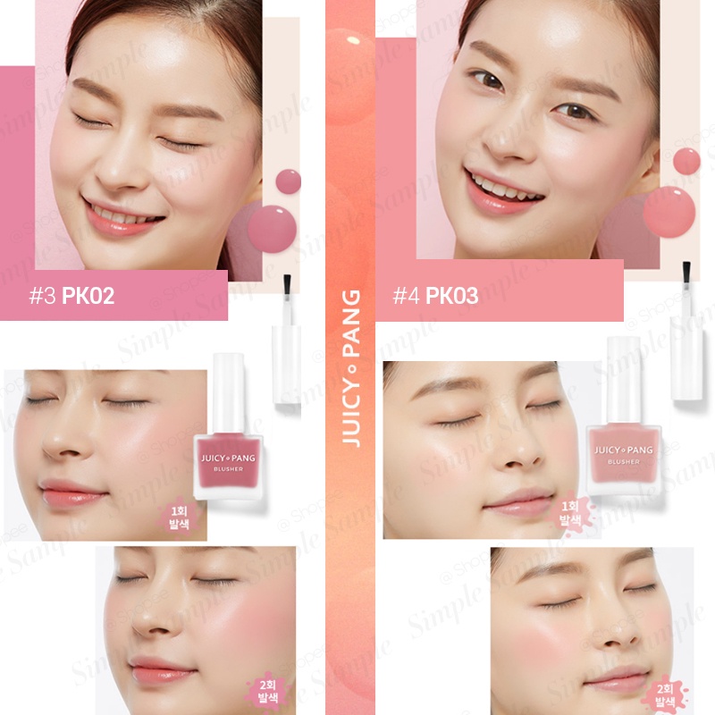 APIEU juicy pang water blusher liquid cheek