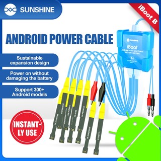 Sunshine iBoot B Test Flex Android Power Supply Cable Hỗ trợ Android Model Over 300 Pin BOOT Control Line Sửa chữa