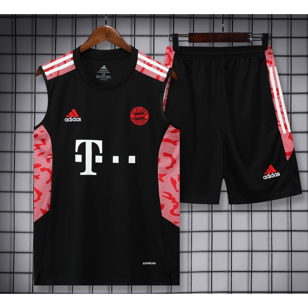 Bộ Dụng Cụ Tập Luyện Đá Bóng Không Tay 2023 / 24 Bayern 2023 / 24|Áo Khoác Size S-XXL Chất Lượng