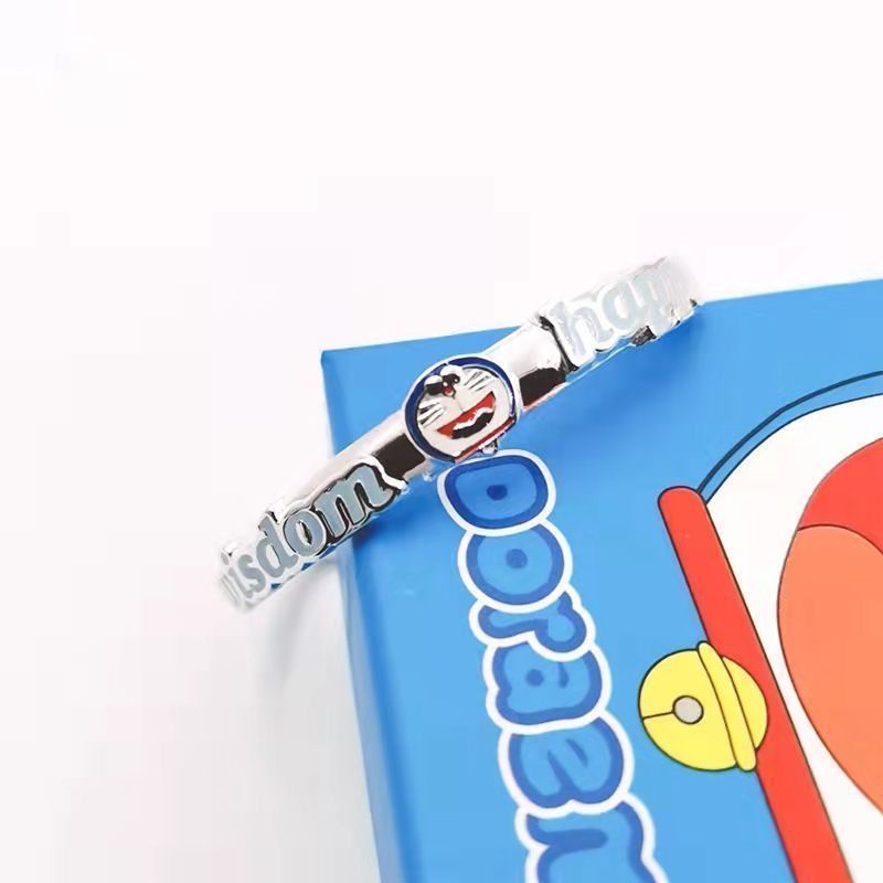Vòng Tay Hình Doraemon Đơn Giản Thời Trang Hàn Quốc Quà tặng cho bạn gái