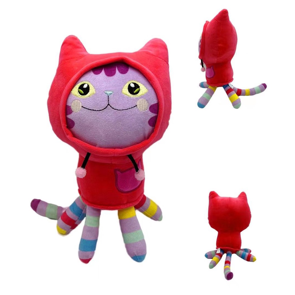 Búp Bê Nhồi Bông Hình Mèo Gabby / Nàng Tiên Cá Làm Quà Tặng Cho Bé