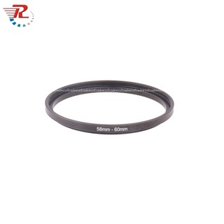 58-60mm male to female photo step-up lens filter cpl ring adapter