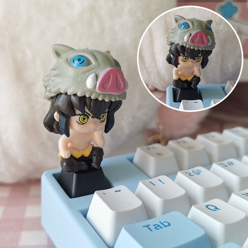Nút Bàn Phím Cơ Kamado Tanjirou Nezuko Inosuke Zenitsu Kanao ESC OEMR4
