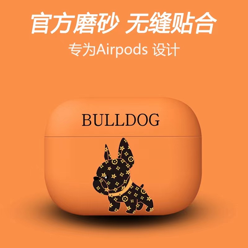 Vỏ Bảo Vệ Hộp Sạc Tai Nghe Bluetooth Không Dây Airpods pro 3 / 2 / 3 / pro Mềm Họa Tiết Gấu Hồng Dễ Thương