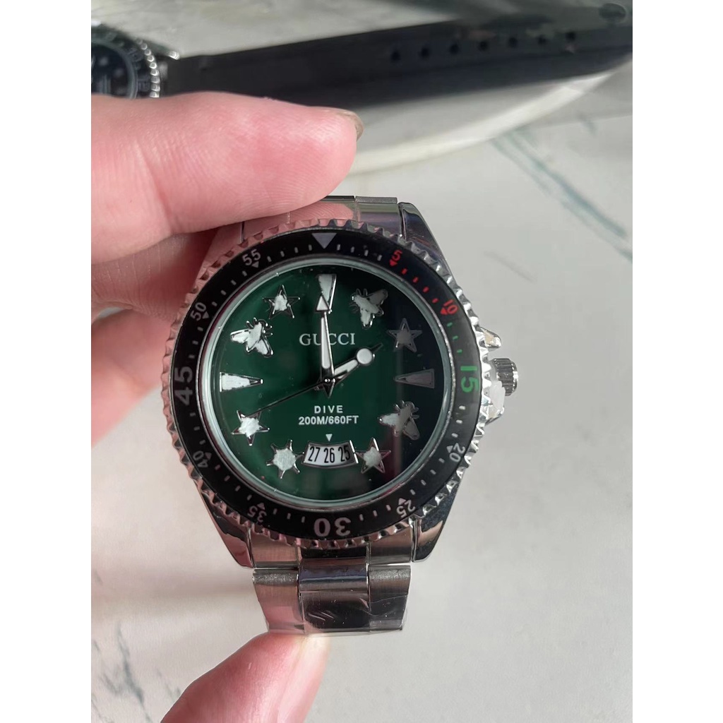 Đồng Hồ Rolex Mặt Lớn Dây Thép Không Gỉ Thời Trang Cho Nam