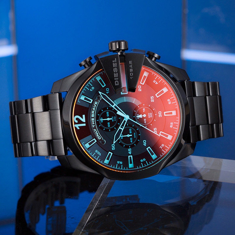 3/14✈Dây Đeo Inox Màu Trơn Cho Đồng Hồ Diesel DZ4316 / 7395 / 7305 / 7401