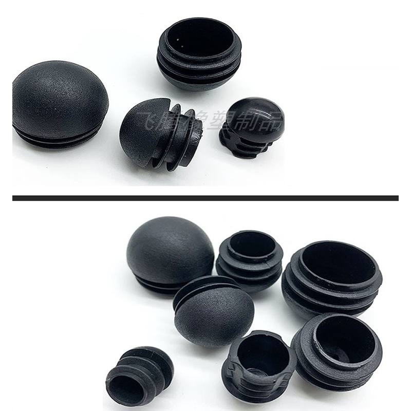 Nút Nhựa Cắm Ống Tròn Màu Đen 16 19 22 25 32mm Chuyên Dụng