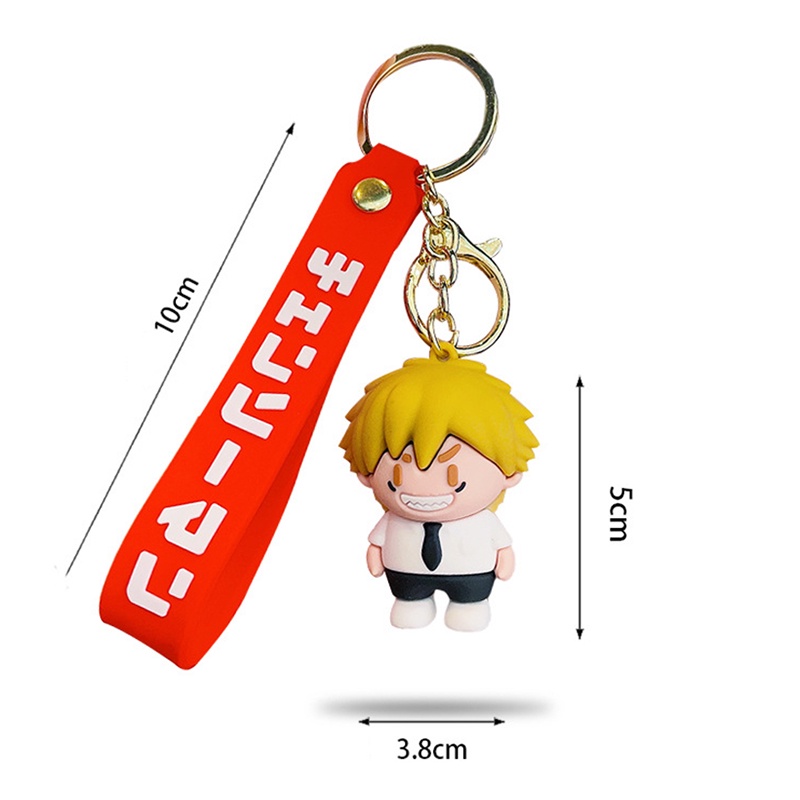 Móc Khóa Hình Nhân Vật Hoạt Hình Chainsaw Man Pochita